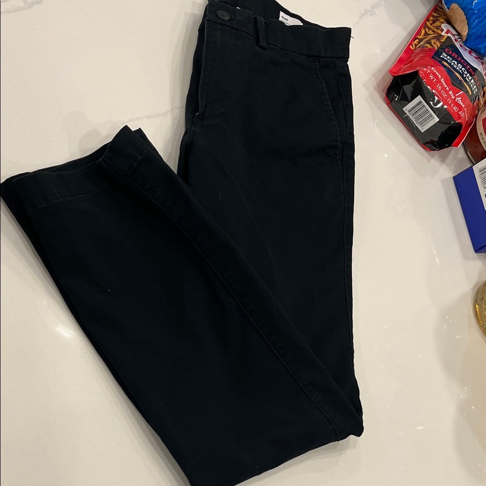 GAP Men's Black khakis 30x30
